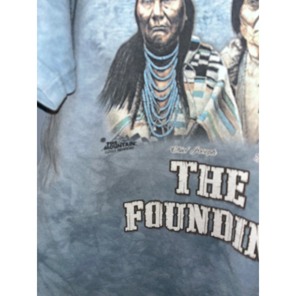 Mountain Original Founding Fathers T Shirt‎ Mount Rushmore Native American 2XL - Picture 2 of 5
